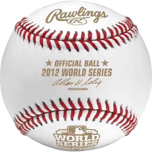 Rawlings Baseball der MLB World Series 2012 in einer Box