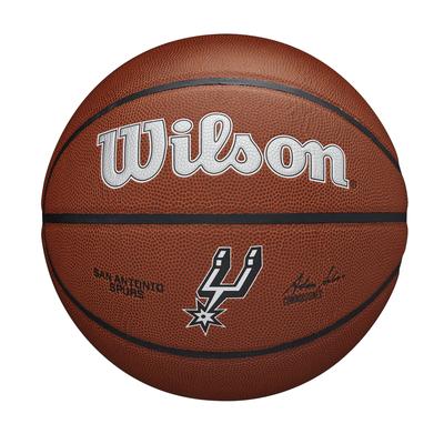 San Antonio Spurs Wilson NBA Team Composite Basketball – Größe 7 Image