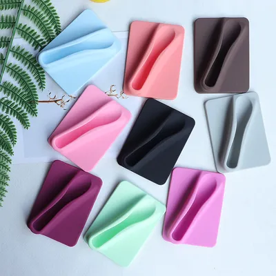 Silicone Lipstick Lip Glaze Mobile Phone Case Mobile Phone Holder, Soft Silicone Shell Protective Case, Protective Cover