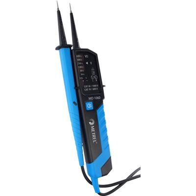 Md 1060 Zweipoliger Spannungsprüfer cat iii 1000 v, cat iv 600 v led, Akustik - Metrel Image