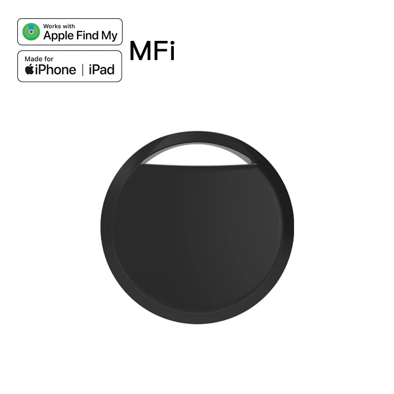 Bluetooth-GPS-Tracker, funktioniert mit Apple Find My IOS Smart Tag für Haustiere, Gepäck, MFi-Locator, verliert Erinnerung, Tonalarm, Schlüsselfinder Image