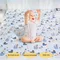 Cotton Baby Nappy Changing Sheet Pads Washable Waterproof Overnight Protection Pad Sheets Floor Game