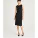 J. Crew Dresses | J Crew Crepe Sheath Dress 00 00p P00 Black Nwt 4 Season Stretch Bk700 J.Crew | Color: Black | Size: 00p