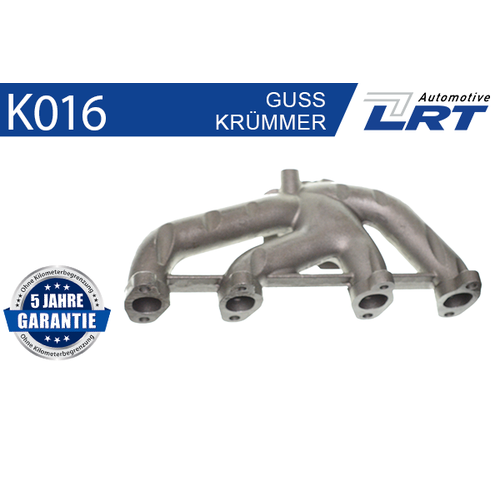 LRT Krümmer, Abgasanlage für VW SEAT 051253031N K016