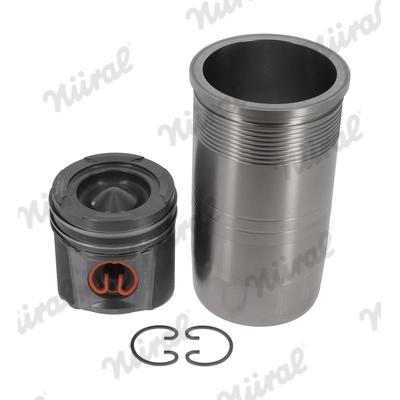NÜRAL Reparatursatz, Kolben/Zylinderlaufbuchse Universal für MAN 51025006300 51025006041 51025006349 88-143800-50 Image