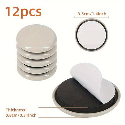 TEMU 12pcs Heavy-duty Furniture Sliders - & Floor Protection For Carpet & Hardwood Image