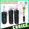 Sistema adattatore XLR 2.4G Sistema ricevitore trasmettitore microfono wireless per microfono dinamico Sistema PA mixer audio per chitarra