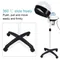 Salon Spa Hair Steamer Rolling Stand Hooded Hair Coloring Perming Conditioning Steamer