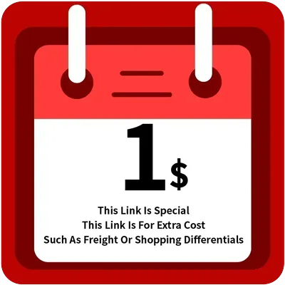 Pay extra for your order shipping cost $1