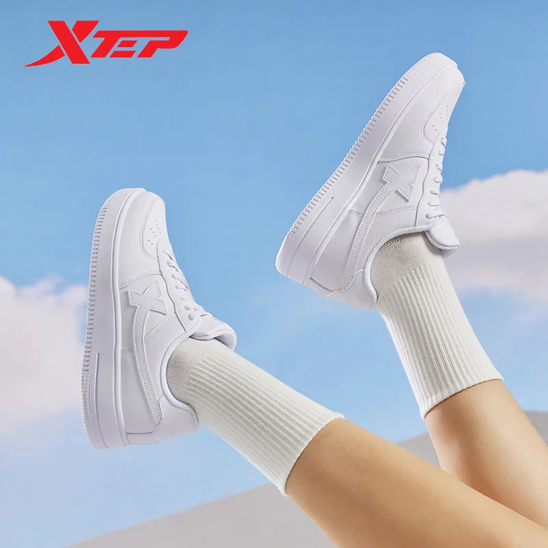 Xtep Skateboard-Schuhe für Herren, Sommer, verschleißfeste Skateschuhe, Stabilität, weiche Freizeit-Outdoor-Sneaker 876319310029