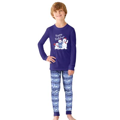 Plus Size Women's Dreams & Co. ® Kids Pajama Set by Dreams & Co. in Navy Bear Isle (Size 10/12 (L))