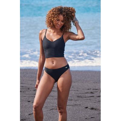 Bikini-Hose SUNSEEKER "Loretta", Damen, Gr. 44, N-Gr, schwarz, Polyamid, unifarben, Strukturmuster, Badehosen, mit Strukturmuster Image