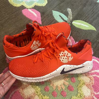 Nike Shoes | Clemson Tigers Nike Tr 8 Shoes | Size 15 Clemson Men’s Nike Shoes | Color: Orange/Purple | Size: 15