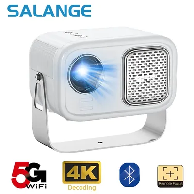 Salange p28s Mini-Projektor Heimkino tragbares 3D-Kino führte Video projektor WiFi Miracast Android iOS Smartphone für 1080p 4k