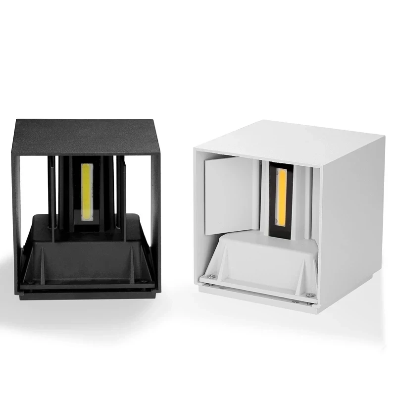 LED 6W/12W Outdoor Wasserdicht IP65 Wandleuchte Veranda Garten Wandleuchte & Innen Schlafzimmer Wohnzimmer Dekoration Beleuchtung Lampe