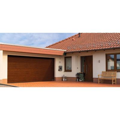 HÖRMANN Sektionaltor LPU42 mit Zarge M-Sicke dark oak, Zarge mit Z-Beschlag, 2315x2080 mm Image