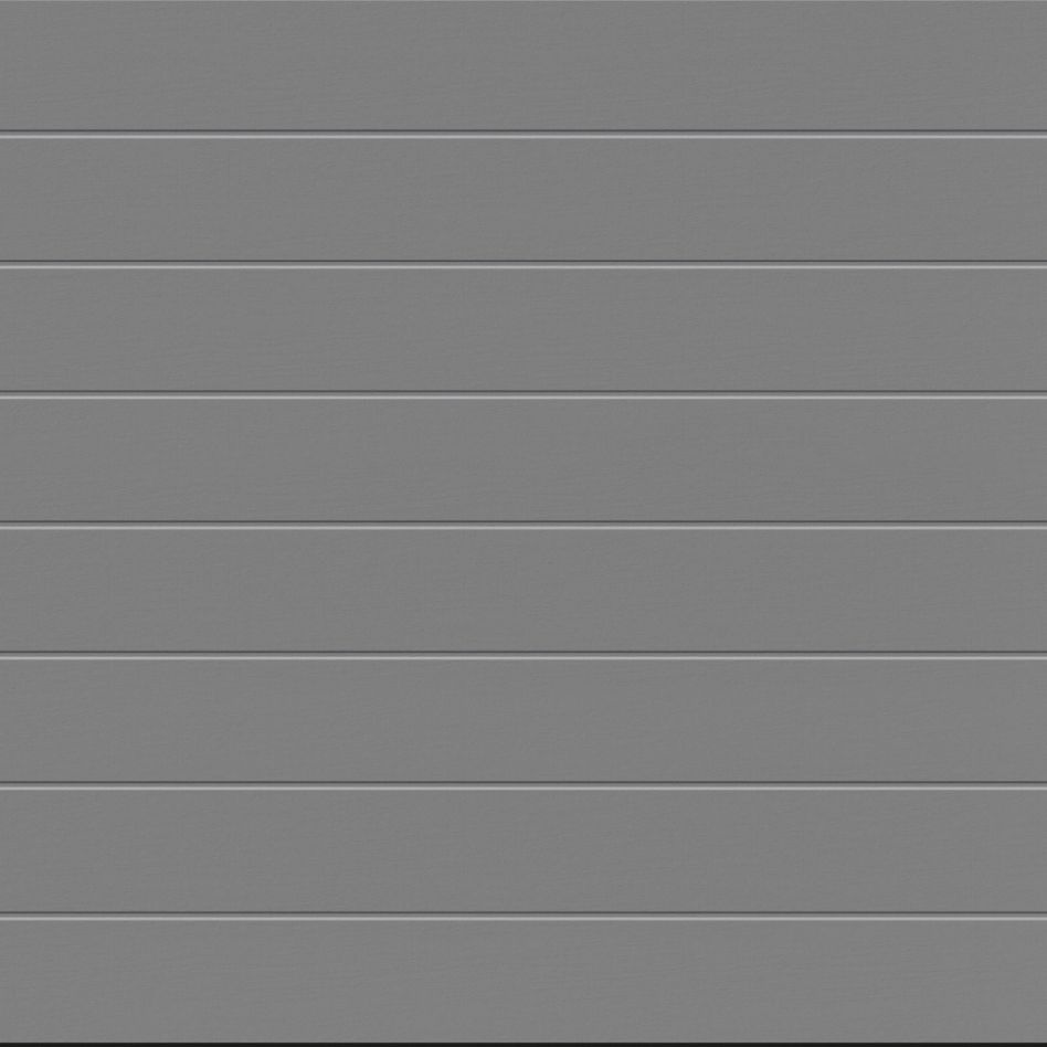 HÖRMANN Sektionaltor LPU42 mit Zarge M-Sicke graualuminium, Zarge mit Z-Beschlag, 2375x2125 mm Image