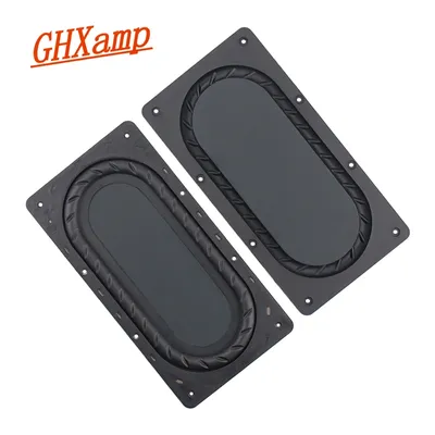 GHXAMP 175MM*90MM Bass diaphragm Low Frequency Radiator 5 Inch 6 Inch Passive Bass Film Enhanced Bass 2Pcs