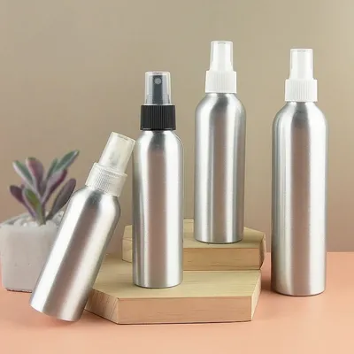30ml 50ml 80ml 100ml 200ml 500ml Aluminum Bottling Fine Mist Toner Bottle Separate Aluminum Spray
