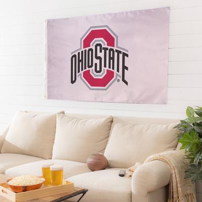 Ohio State University Single Sided Flag w/ 2 Grommets, 3'x5'