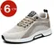 Comfortable Breathable Men Elevator Shoes Casual Height Increase Shoes Sneakers Lift Sport Shoes