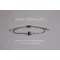 Bracciale di protezione con tormalina nera, regalo di San Valentino per lui, cristallo curativo con