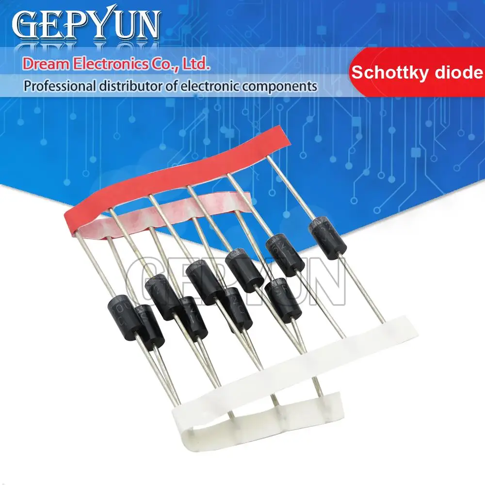 20PCS Schottky Gleichrichter Diode SR560 SR1100 SR2100 SR260 SR3100 SR3200 SR360 SR5100 SR5150 SR5200 SR540 UF4007 UF5402 UF5408 Image