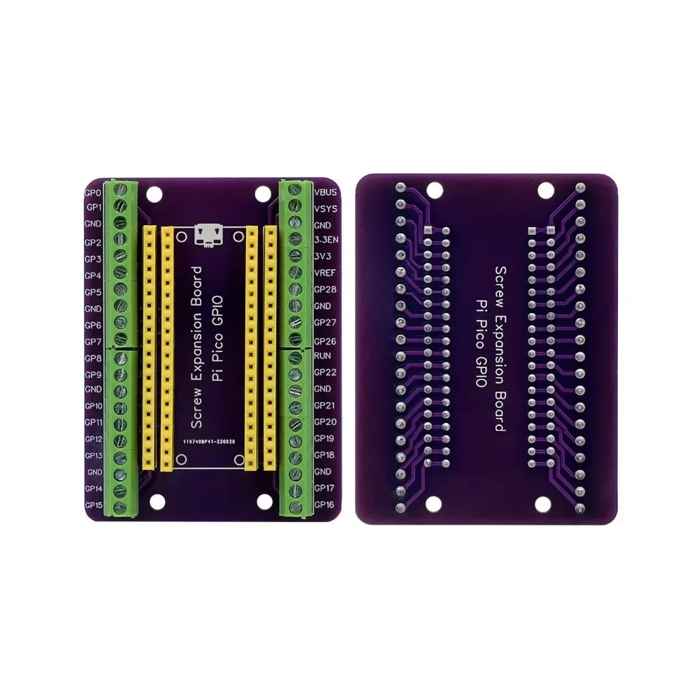 For Raspberry Pi Pico GPIO Breakout Extender DIY Expansion Board Male Female Pin with Switch for RPI Pico