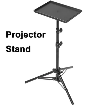 Universal Projector Tripod Stand Adjustable Height Tabletop Floor Projector Stand Bracket DSLR