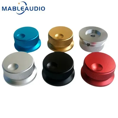 1PCS 38X20mm All Aluminum Alloy Solid Knob Embossed Potentiometer Switch Audio Amplifier Volume Knob