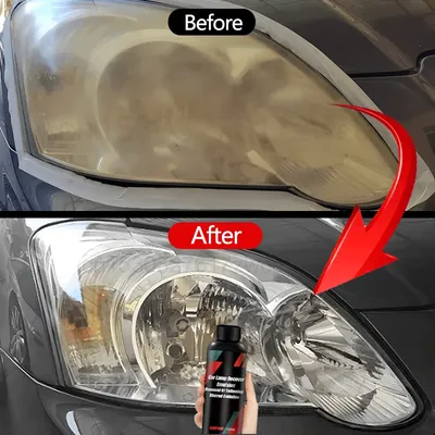 Car Headlight Polishing Agent Scratch Remover Repair Fluid Headlight Renewal Polish And Maintenance