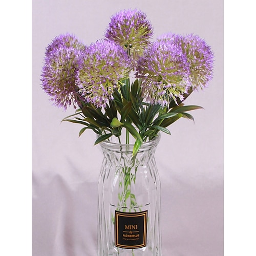 5/10 Stück künstlicher Löwenzahn – Kunstpflanzen aus Kunststoff für Heimdekoration und Blumenarrangements Image