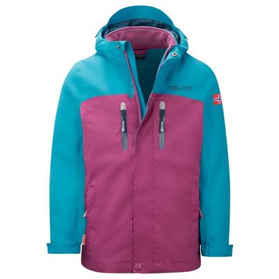 Trollkids - Girl's Bryggen 3in1 Jacket - Doppeljacke Gr 104 lila Image