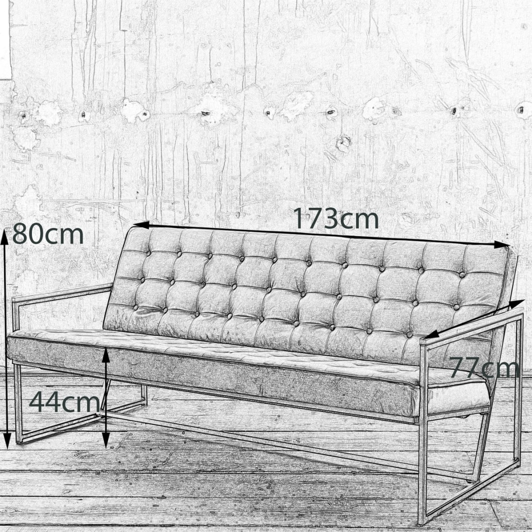 KAWOLA Sofa ARLY Polsterbank Bezug Velvet cognac Image