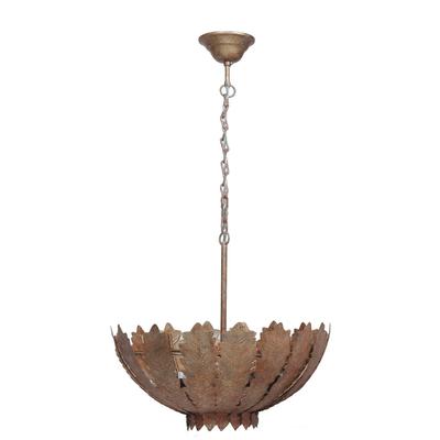 KAYOOM Hängeleuchte "Hängelampe Autumn Leaves Large", gold, Ø 77cm H: 31cm, Lampen, handgefertigt, modern