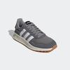 Sneaker ADIDAS SPORTSWEAR "RUN 84", Gr. 47, grau (ch solid grau, cloud weiß, matte silber), Textil, Leder, Synthetik, sportlich, Schuhe, inspiriert vom Design des adidas LA Trainer