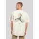 T-Shirt F4NT4STIC "Geometrics", Herren, Gr. 4XL, beige (sand), Obermaterial: 100% Baumwolle, casual, oversize, Rundhals, Kurzarm ohne Bündchen, Shirts, Print