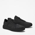 Sneaker TIMBERLAND "SENECA BAY LOW LACE UP SNEAKER", Gr. 45, schwarz (jet schwarz), Leder, sportlich, Schuhe, aus Leder
