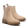 Chelseaboots TIMBERLAND "CORTINA VALLEY MID CHELSEA BOOT", Gr. 40, beige (light beige nubuck), Leder, sportlich, Schuhe, Stiefelette, Winterschuhe, Ankle Boots