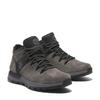 Schnürboots TIMBERLAND "SPRINT TREKKER MID LACE UP WATERPROOF SNEAKER", Gr. 43, grau (medium grau nubuck), Synthetik, Leder, sportlich, Schuhe, Winterstiefel, Schnürstiefel, Winterschuhe, wasserdicht