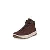 Schnürboots ECCO "ByWay 2.0", Herren, Gr. 46, braun, Nubukleder, sportlich, Schuhe, Stiefelette, High Top Sneaker mit Schaftrandpolsterung