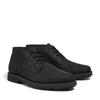 Schnürboots TIMBERLAND "ALDEN BROOK MID LACE UP WATERPROOF CHUKKA BOOT", Gr. 41, schwarz (jet schwarz), Leder, sportlich, Schuhe, Winterstiefel, Schnürstiefel, Winterschuhe, wasserdicht