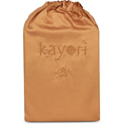 Spannbettlaken KAYORI "Giza", braun (bronze), B:90cm L:200cm, Mako-Satin, Obermaterial: 100% Baumwolle, Laken, 100% Baumwolle-Satin Image