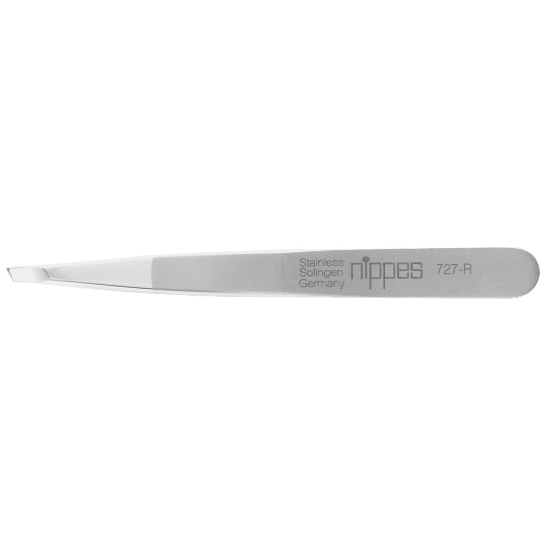 nippes Solingen pinzette obliqua in acciaio inox, opaco 1 pz Pinzetta
