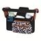 TEMU Large Capacity Stroller Organizer Bag - Durable Polyester, Multi-functional Storage Basket For Baby Car Seats & Accessories