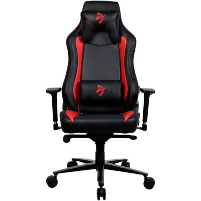 AROZZI Gaming-Stuhl "Vernazza Soft PU", rot (schwarz, rot, schwarz), Stoff, Metall, Stühle Image