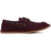 Burgundy Pantoufles Boat Shoes