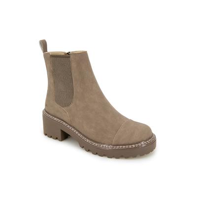 Women's Reed Water Resistant Bootie by JBU in Taupe (Size 9 1/2 M)