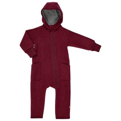 disana - Kid's Zipp-Overall - Overall Gr 74/80 rot