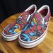 Vans Shoes | *As New* Vans X Marvel 'Spiderman' Slip-Ons - Unisex Size 7.5 Women's Or 6 Men's | Color: Blue/Red | Size: 7.5 Women's Or 6 Men's - Unisex